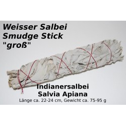 Weißer Salbei Indianersalbei Smudge Stick Salvia Apiana Räucherbündel Mäc Spice