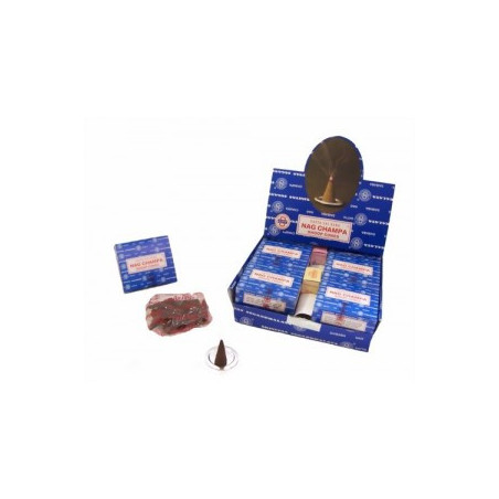 10 Räucherkegel Satya Sai Baba Nag Champa