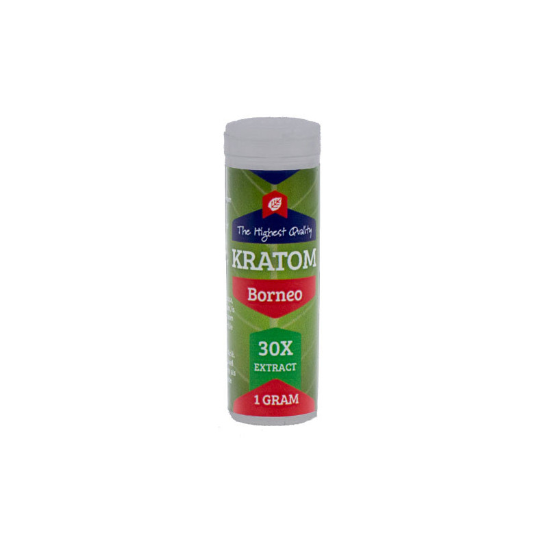 Kratom Borneo Red 30X extract  Mitragyna Speciosa 1 Gramm