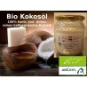 Kokosöl Bio kaltgepresst G*L*A*S reines Kokosöl im Glasbehälter 