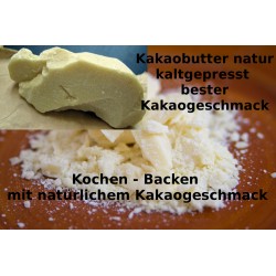 Bio Kakaobutter Chips  Lebensmittelqualität