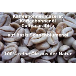 Kaffeebohnenöl Mazerat Basis Sonnenblumenöl Coffea arabica reine Öle "Mäc Spice" Beauty