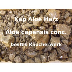 Kap Aloe - Kapaloe "Harz" Aloe capensis best. Räucherwerk von Mäc Spice