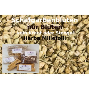 Schafgarbenblüten gerebelt Herba Millefolii reine Blüten Mäc Spice