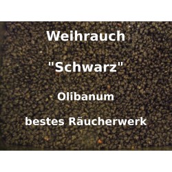 Weihrauch Schwarz "Lourdes" hochwertige Qualität Mäc Spice Räucherwerk